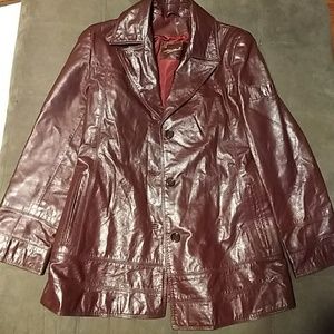 Vintage Etienne Aigner Leather Jacket